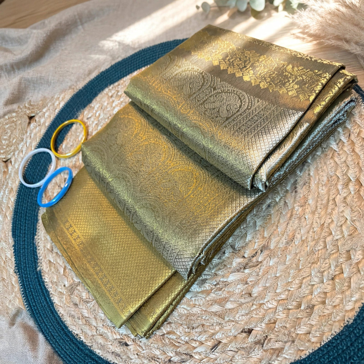 Indian Kanchipuram Traditional Party Saree