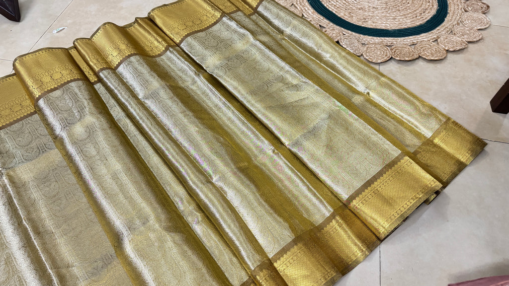 Indian Kanchipuram Traditional Party Saree