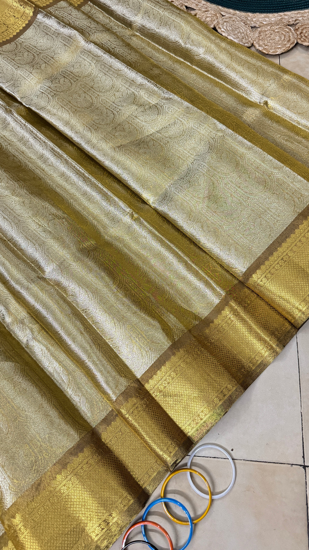Indian Kanchipuram Traditional Party Saree