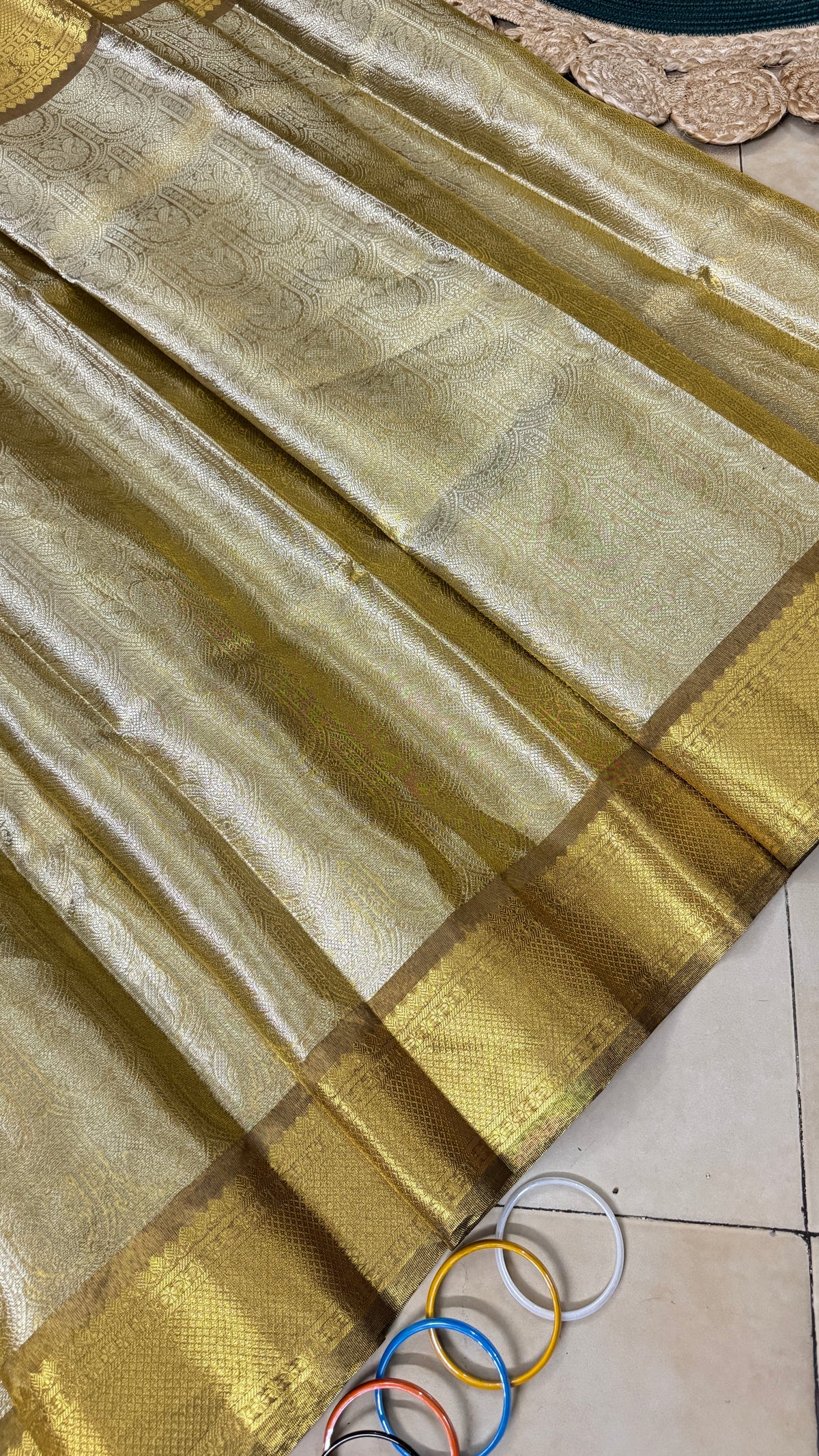 Indian Kanchipuram Traditional Party Saree